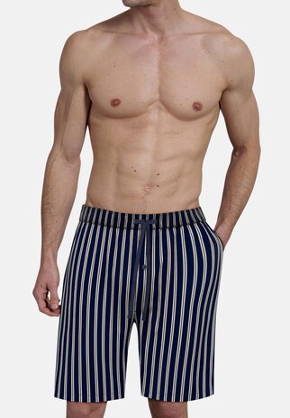 Bugatti Heren Woven Short Blue 54078-5100-653 | 31427