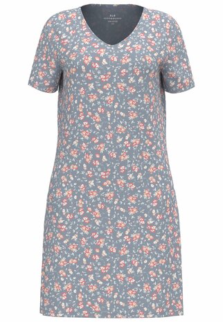 Götzburg Dames Nachthemd Blauw 250219-4009-655 | 31386