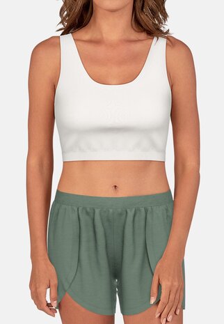 Tom Tailor Dames Short Groen 64182-6085-320 | 31711