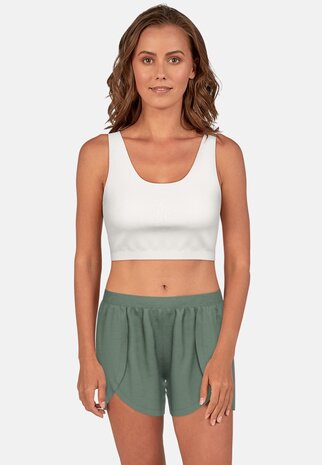 Tom Tailor Dames Short Groen 64182-6085-320 | 31711