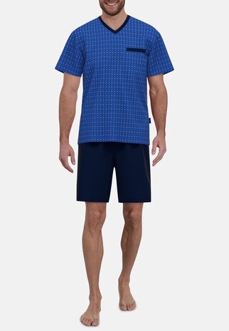Götzburg Heren Shortama Blauw 452306-4009-685 | 31713