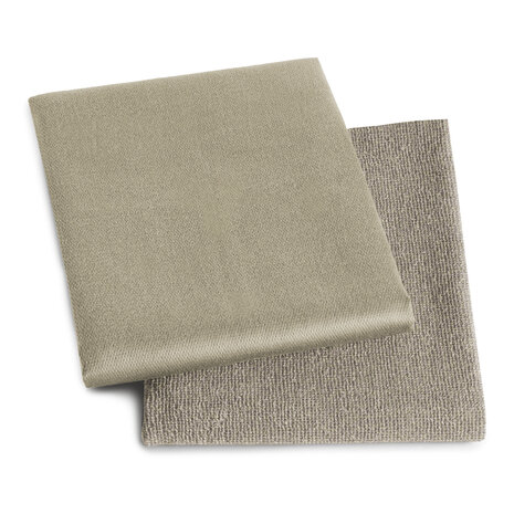 DDDDD Theedoek Logo Taupe 30368