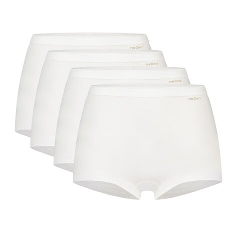 Ten Cate Women Basics Shorts 4-Pack White 32419-001 | 27163