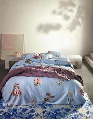 Essenza Dekbedovertrek Annebella Zen Blue 101579-636 | 31831