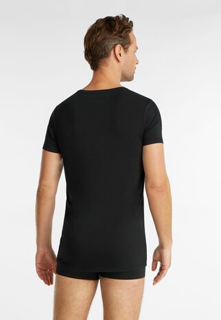 Ten Cate Men Super Soft T-Shirt Round Neck Black 60422-090 | 31838