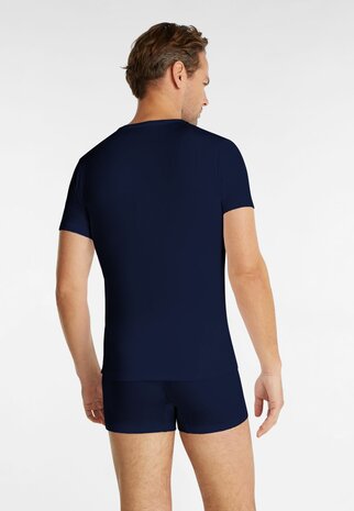 Ten Cate Men Super Soft T-Shirt Round Neck Navy 60422-159 | 31839