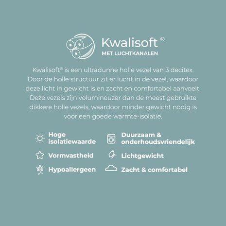 Linolux Kwalisoft Comfort 4-Seizoenen Dekbed DBLNX 790TH | 31878