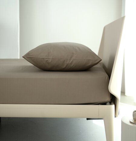 Linolux Perkal Katoen Hoeslaken Sand | 31746-31747-31748