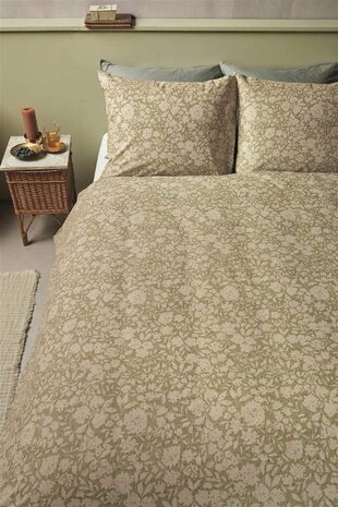 Ariadne At Home Dekbedovertrek Shapes Green 31887