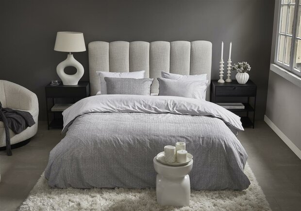Rivièra Maison Dekbedovertrek Chevron Weave Grey 31908