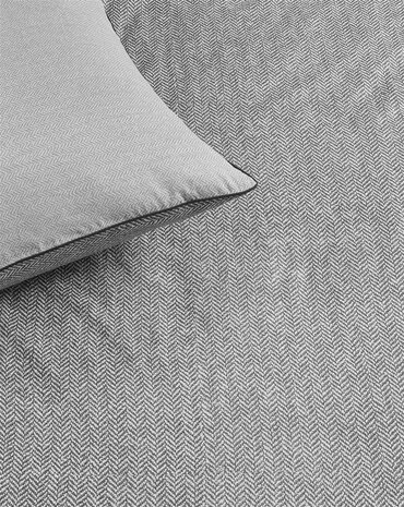 Rivièra Maison Dekbedovertrek Chevron Weave Grey 31908