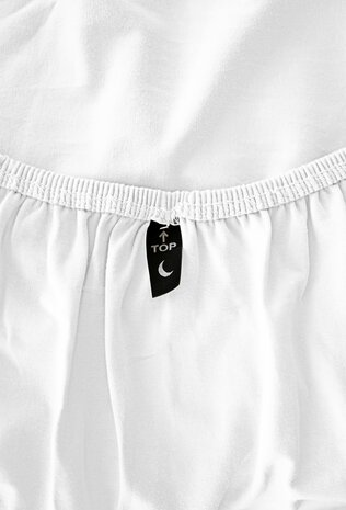Linolux Jersey Excellent Hoeslaken Wit BLLIV33 | 25156