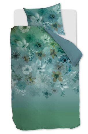 Beddinghouse Dekbedovertrek Lou Blue Green 32069
