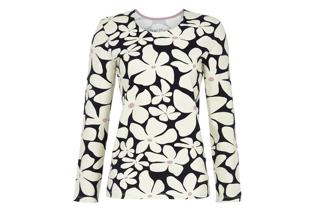 Ringella Bloomy Dames Shirt Night Blue 5551404-214 | 32046