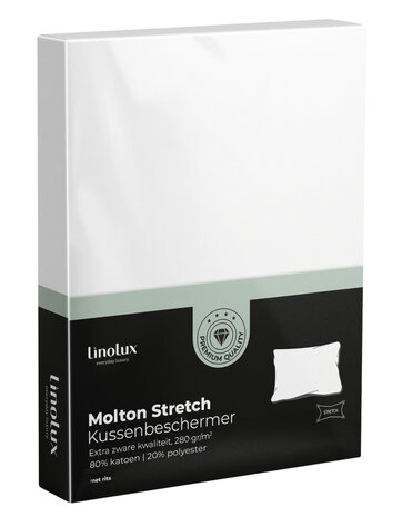 Linolux Molton Stretch Kussenbeschermer 280gr KBSDRST280 | 27729