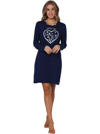 Rebelle Dames Nachthemd Dark Blue 111252-646-1 | 32100