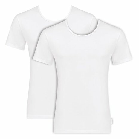 Sloggi Men 24/7 O-Neck 2-pack Wit 10163155-003 | 16030