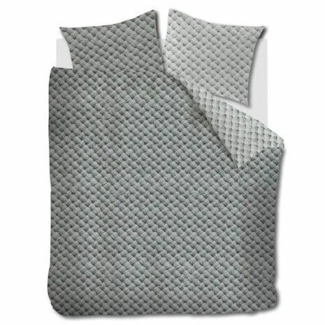 Rivièra Maison Dekbedovertrek Wool Green 32326
