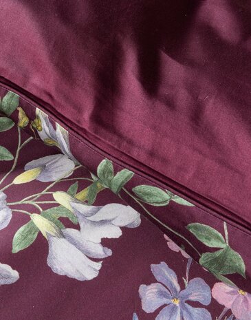 Essenza Dekbedovertrek Augustina Mauve Wine 102509-721 | 32290