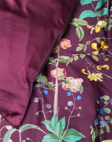 Essenza Dekbedovertrek Augustina Mauve Wine 102509-721 | 32290