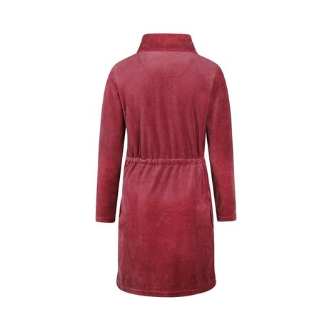 Charlie Choe Dames Velours Badjas Cassis O57149-38 | 32337