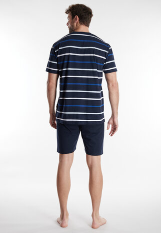 G&ouml;tzburg Heren Shortama Blauw 452171-4065-652 | 31414