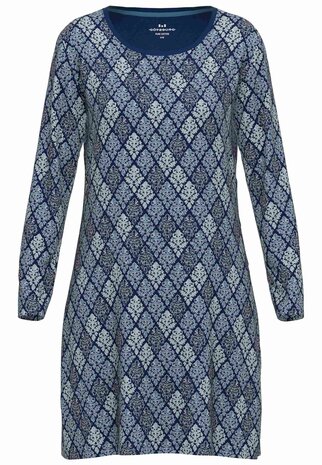 G&ouml;tzburg Dames Nachthemd Blauw 250177-4009-625 | 30796