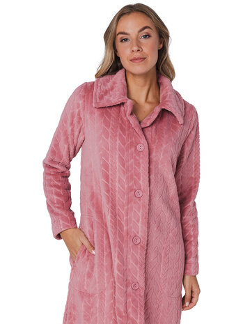 Pastunette Dames Badjas Dark Pink 171252-170-3-220 | 32253