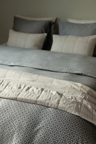 Linolux Sprei Stonewashed Blocks Stone LNX SPREI STONST | 32223