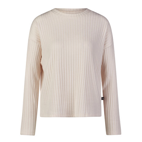 Like It! Dames Lounge Shirt Stone 6189470-582 | 32243