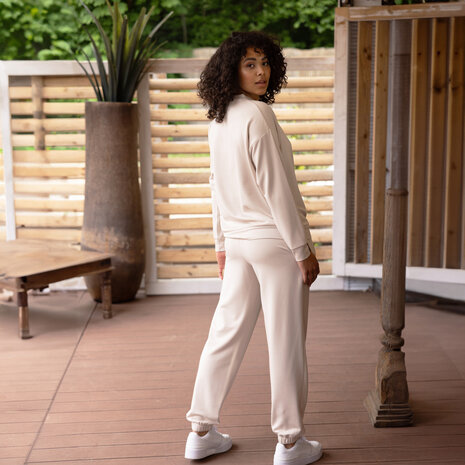 Like It! Dames Lounge Broek Stone 6188266-582 | 32245