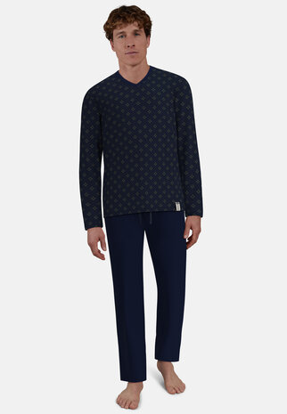 Ceceba Heren Pyjama Dark Blue 31296-6538-635 | 32443