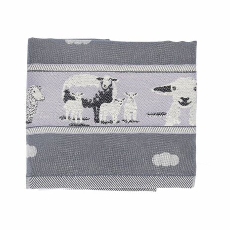 Bunzlau Castle Theedoek Sheep Anthracite 6415 | 32437