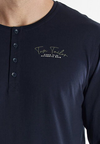 Tom Tailor Heren Pyjama Donkerblauw 71460-4009-654 | 32183-32184
