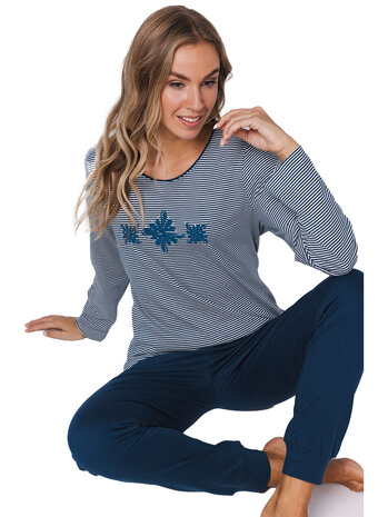 Pastunette Dames Pyjama Dark Blue 121252-156-2-520 | 32097