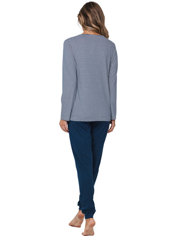 Pastunette Dames Pyjama Dark Blue 121252-156-2-520 | 32097