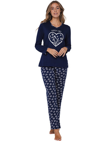 Rebelle Dames Pyjama Dark Blue 121252-646-1 | 32099