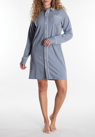Tom Tailor Dames Doorknoop Nachthemd 60363-6061-623 | 32424