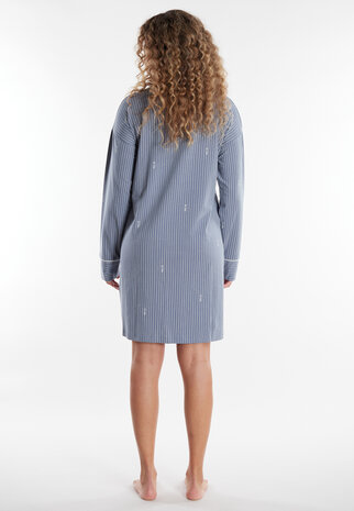 Tom Tailor Dames Doorknoop Nachthemd 60363-6061-623 | 32424