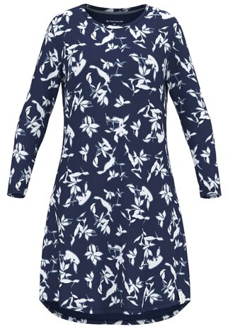 Tom Tailor Dames Nachthemd Donkerblauw 60348-6085-635 | 32227