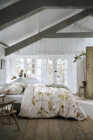Ariadne At Home Dekbedovertrek Blow OffWhite 32348