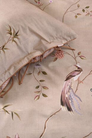 Pip Studio Dekbedovertrek Bamboo Blossom Sand 32346