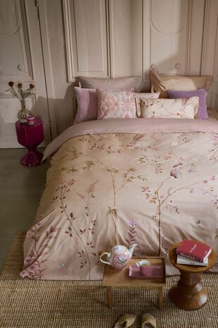 Pip Studio Dekbedovertrek Bamboo Blossom Sand 32346