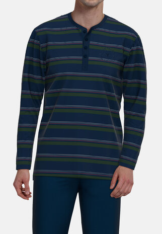 Tom Tailor Heren Pyjama Donkerblauw 71459-4009-652 | 32185-32186