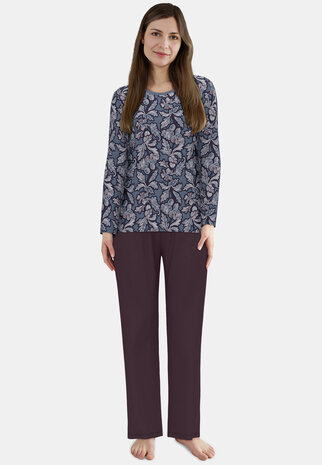 Götzburg Dames Pyjama Lila 250250-4009-725 | 32428