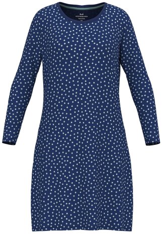 Götzburg Dames Nachthemd Blauw 250246-4009-635 | 32236
