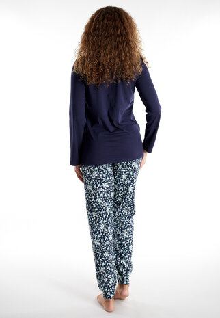 Götzburg Dames Pyjama Blauw 250237-4009-625 | 32232