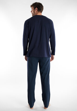 Götzburg Heren Pyjama Donkerblauw 452328-4009-635 | 32204