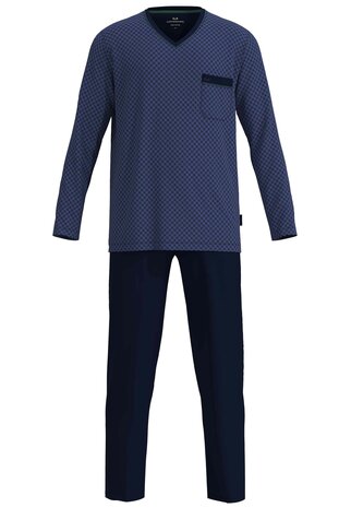Götzburg Heren Pyjama Blauw 452326-4009-625 | 32203