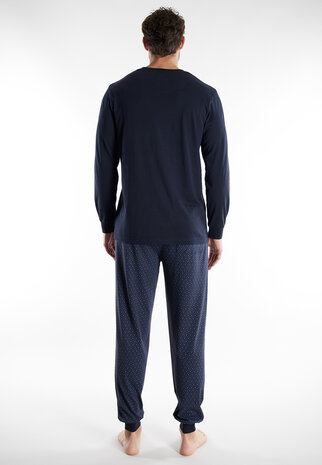 Tom Tailor Heren Pyjama Donkerblauw 71475-4009-625 | 32433